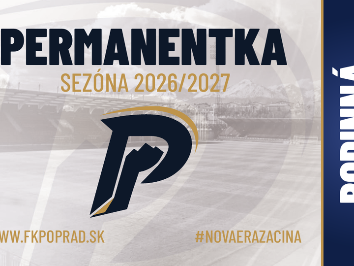 Rodinná permanentka FK Poprad